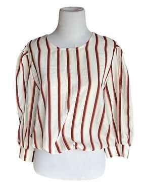 🆕〰️Sweet Rain Striped women’s Blouse 〰️